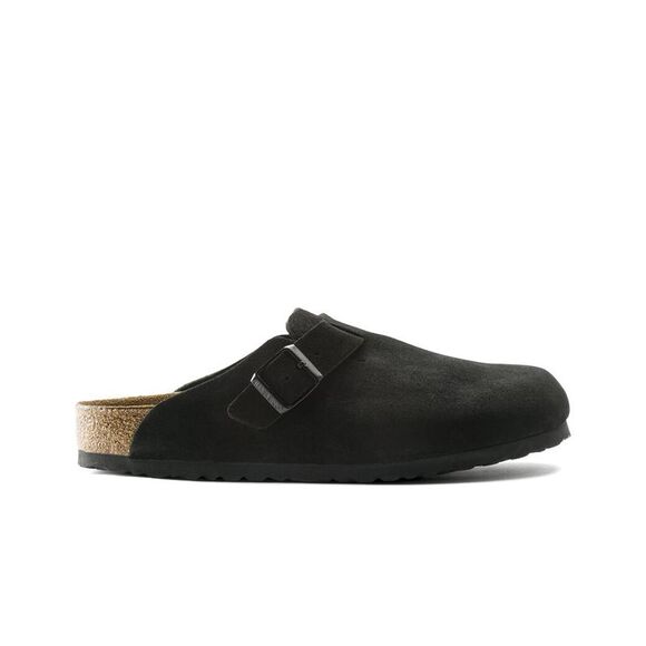 Birkenstock Clogs Boston Soft Footbed Unisex Black 0660471 - Picture 1 of 4